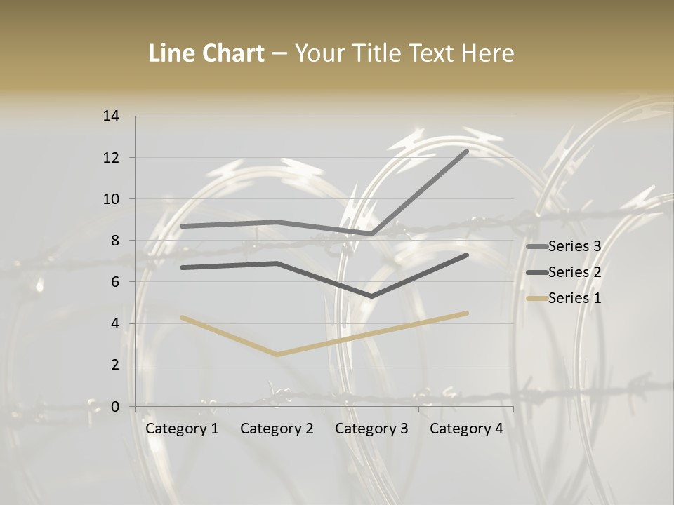 Protection Torture Barbed PowerPoint Template