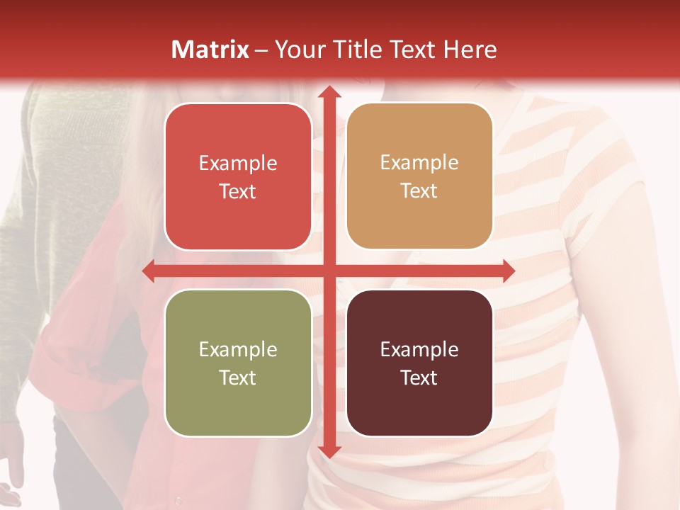 A Group Of People Standing Next To Each Other PowerPoint Template