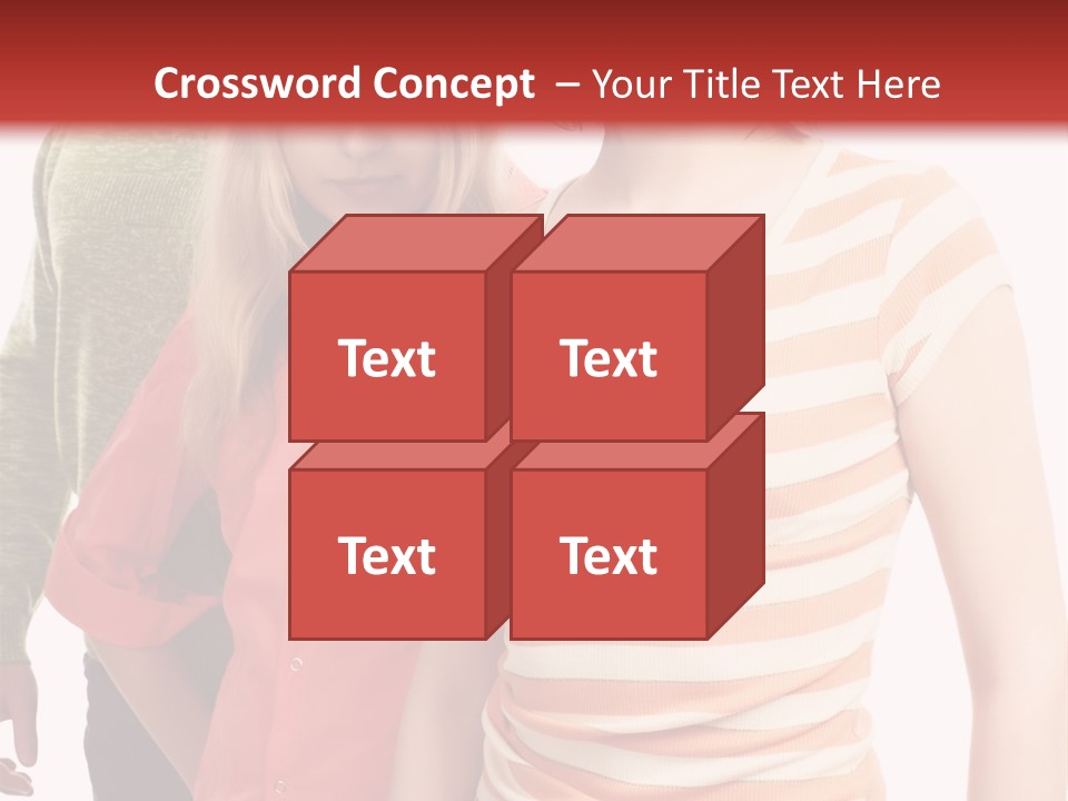 A Group Of People Standing Next To Each Other PowerPoint Template
