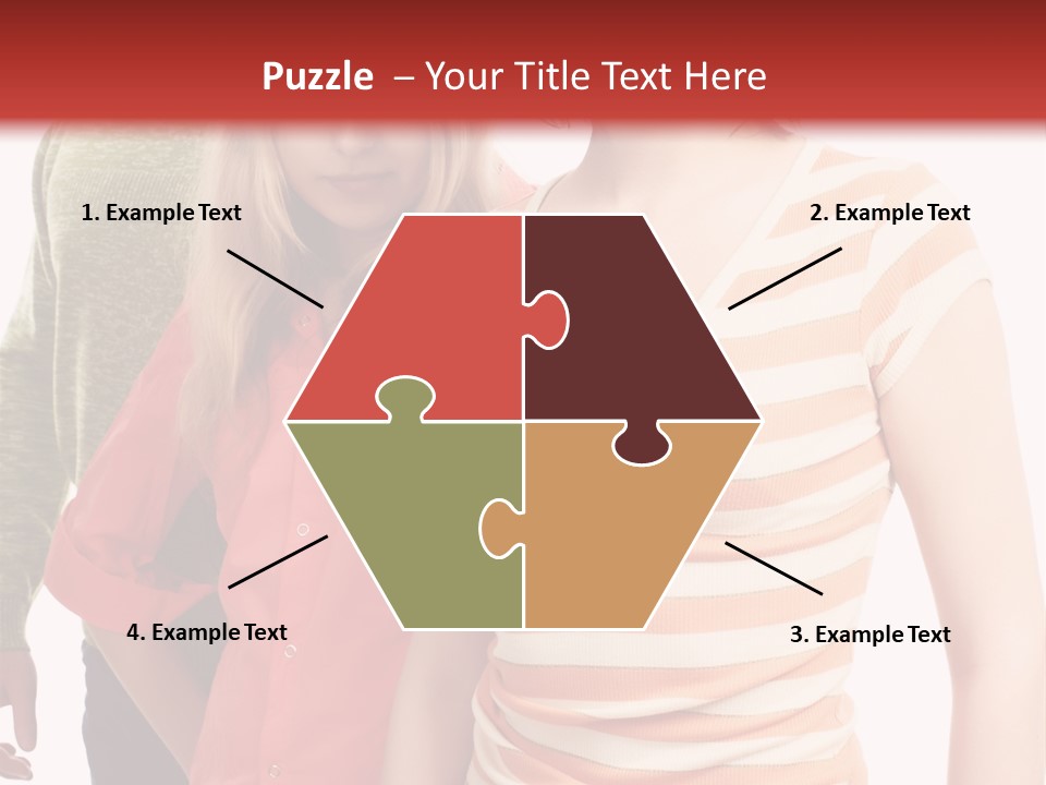 A Group Of People Standing Next To Each Other PowerPoint Template