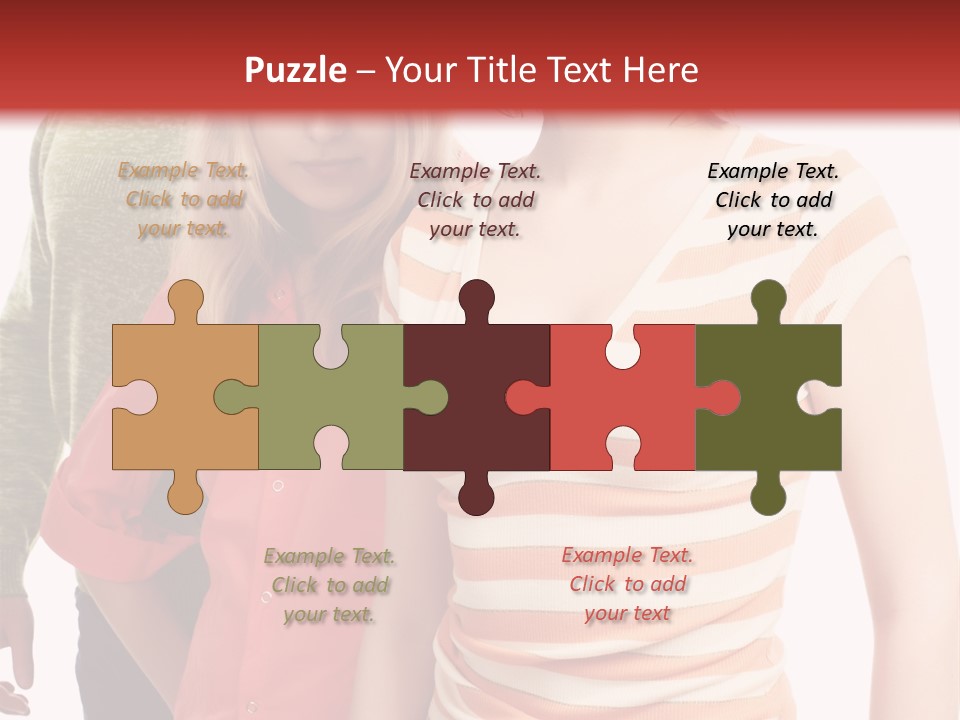 A Group Of People Standing Next To Each Other PowerPoint Template