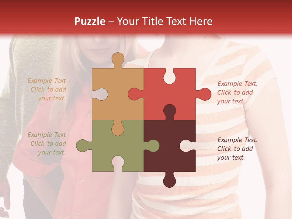 A Group Of People Standing Next To Each Other PowerPoint Template