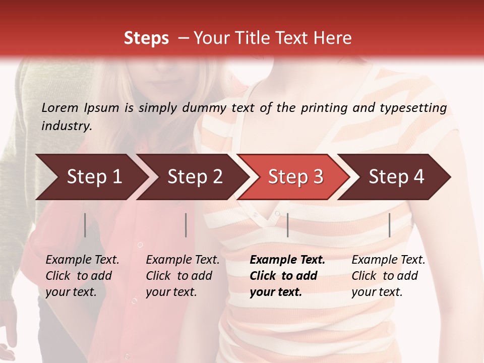 A Group Of People Standing Next To Each Other PowerPoint Template