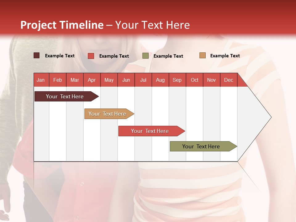 A Group Of People Standing Next To Each Other PowerPoint Template