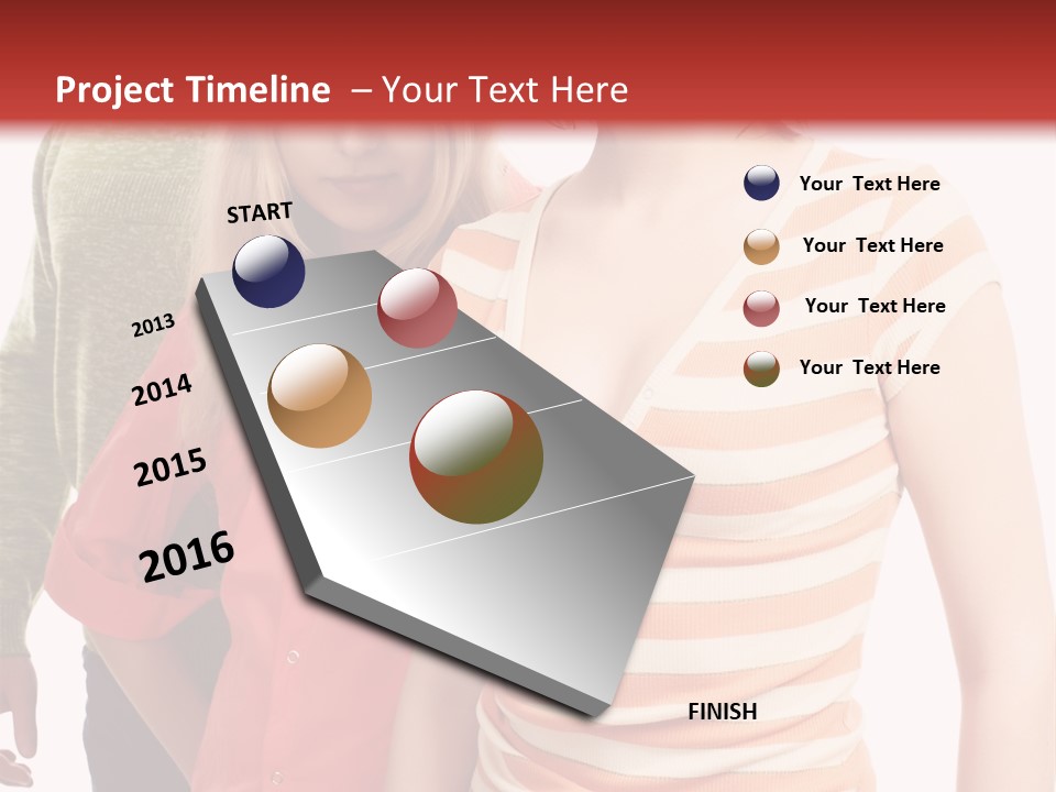 A Group Of People Standing Next To Each Other PowerPoint Template