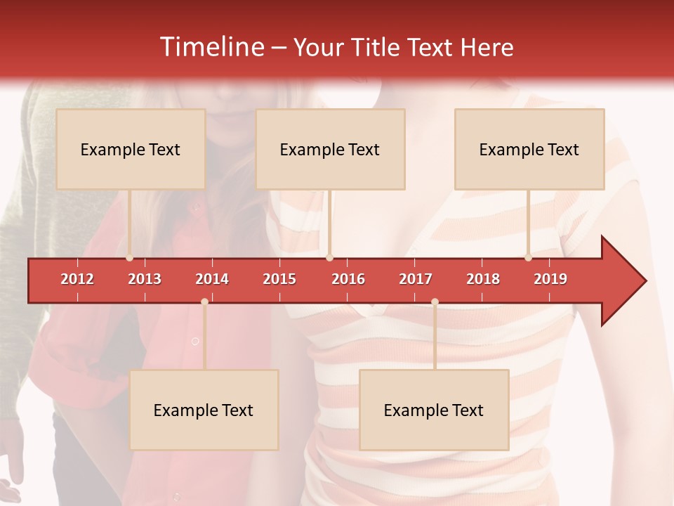 A Group Of People Standing Next To Each Other PowerPoint Template