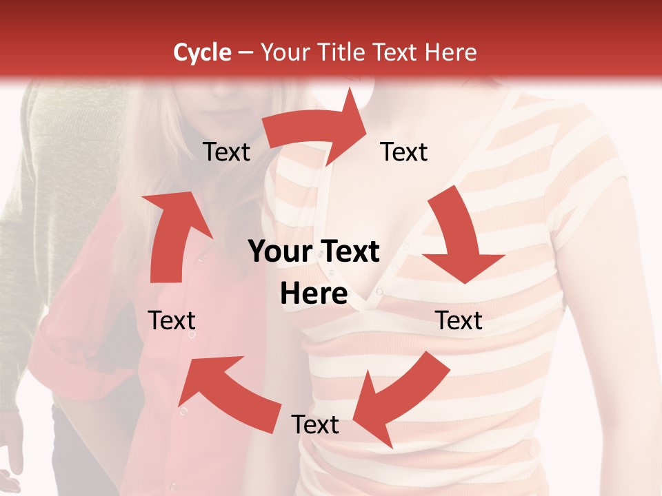 A Group Of People Standing Next To Each Other PowerPoint Template