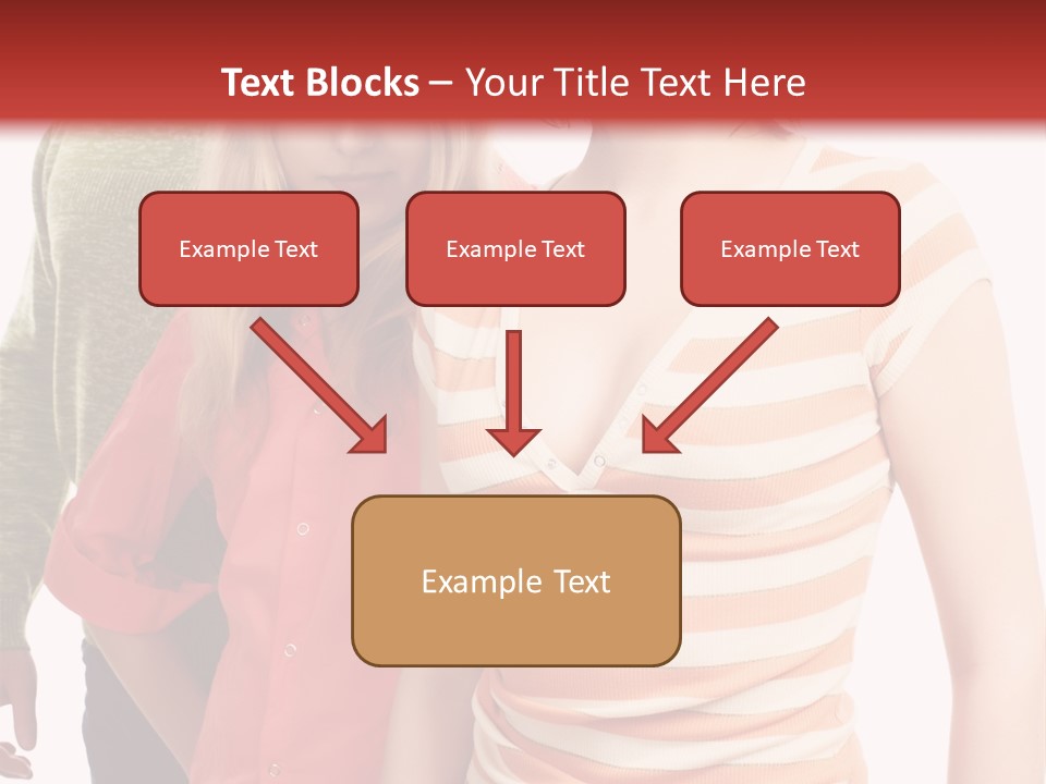 A Group Of People Standing Next To Each Other PowerPoint Template