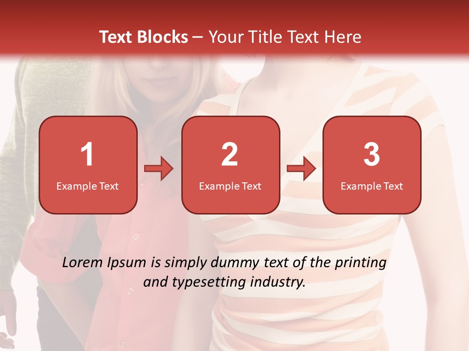 A Group Of People Standing Next To Each Other PowerPoint Template