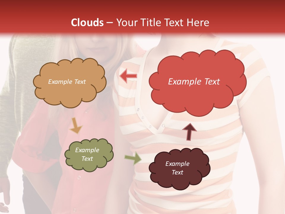 A Group Of People Standing Next To Each Other PowerPoint Template