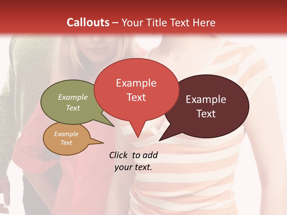 A Group Of People Standing Next To Each Other PowerPoint Template