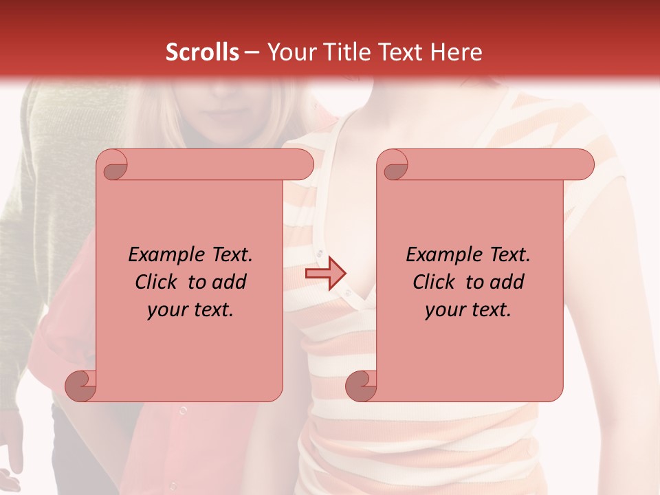 A Group Of People Standing Next To Each Other PowerPoint Template