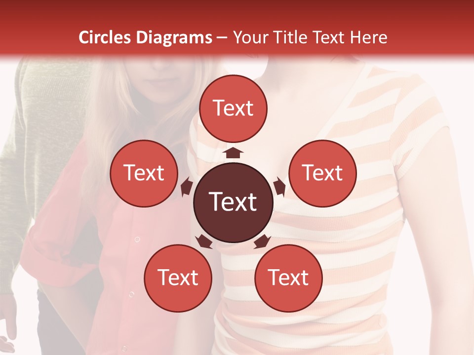 A Group Of People Standing Next To Each Other PowerPoint Template