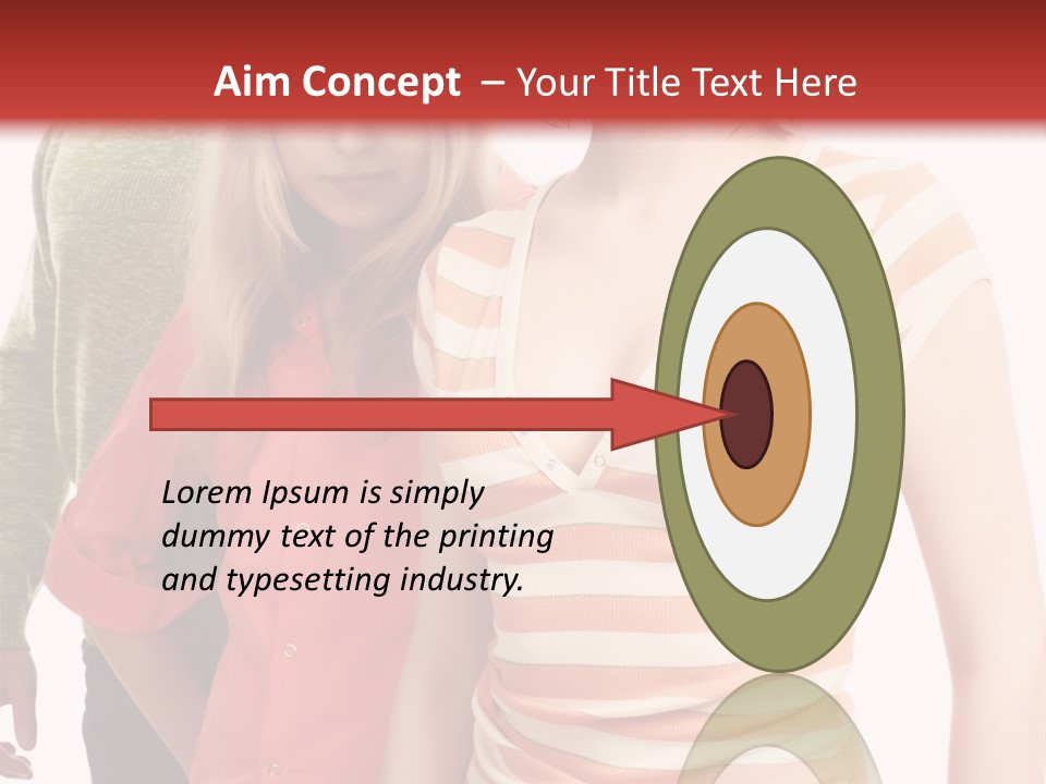 A Group Of People Standing Next To Each Other PowerPoint Template