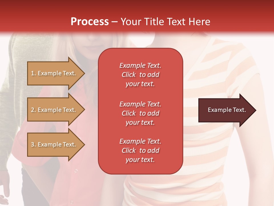 A Group Of People Standing Next To Each Other PowerPoint Template