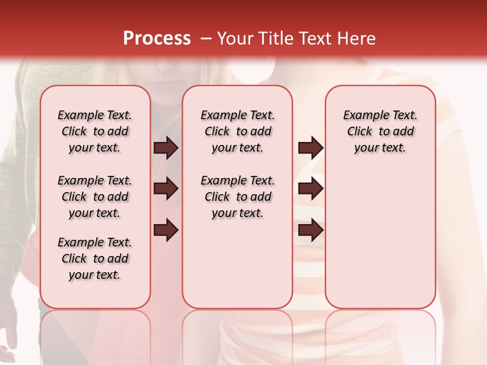 A Group Of People Standing Next To Each Other PowerPoint Template