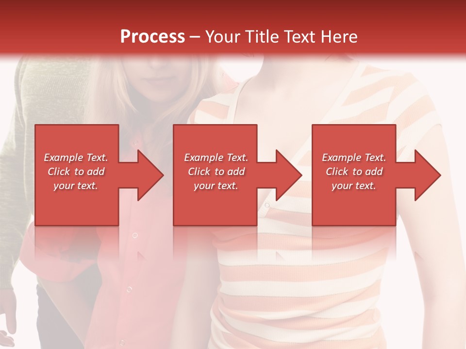 A Group Of People Standing Next To Each Other PowerPoint Template