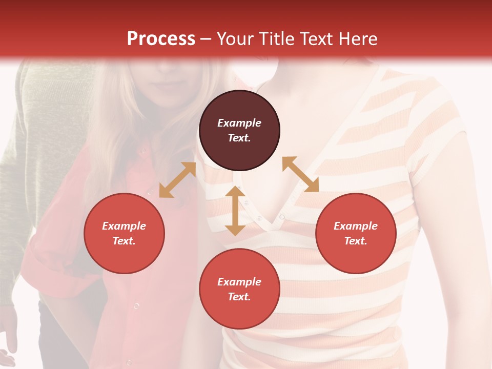 A Group Of People Standing Next To Each Other PowerPoint Template