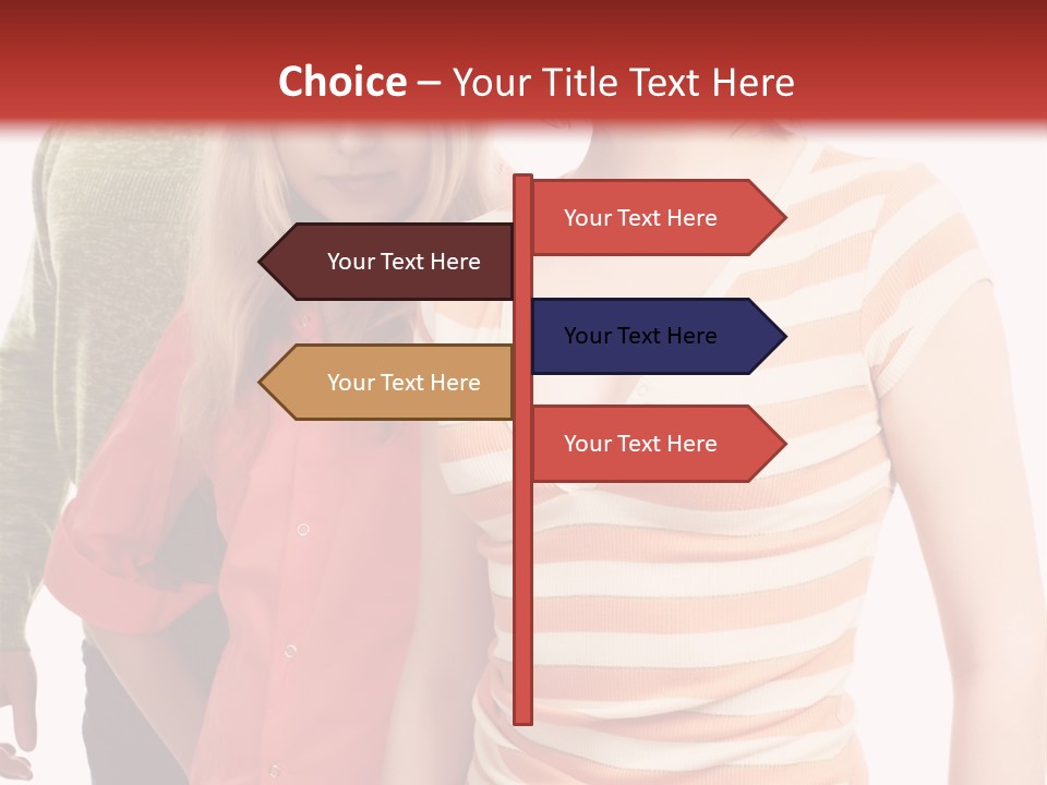 A Group Of People Standing Next To Each Other PowerPoint Template