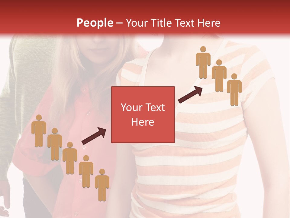 A Group Of People Standing Next To Each Other PowerPoint Template