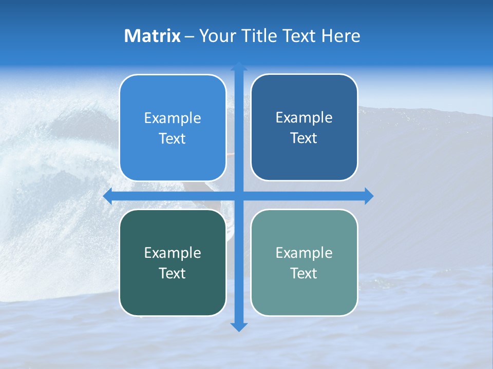 Lifestyle Sky Surfer PowerPoint Template