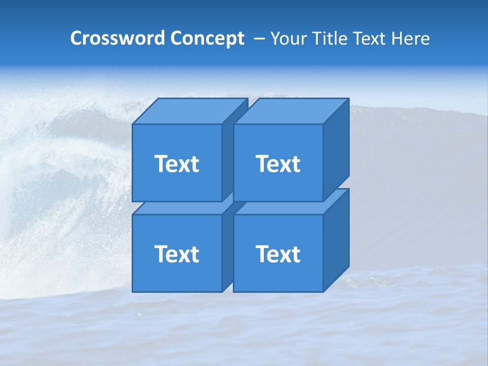 Lifestyle Sky Surfer PowerPoint Template