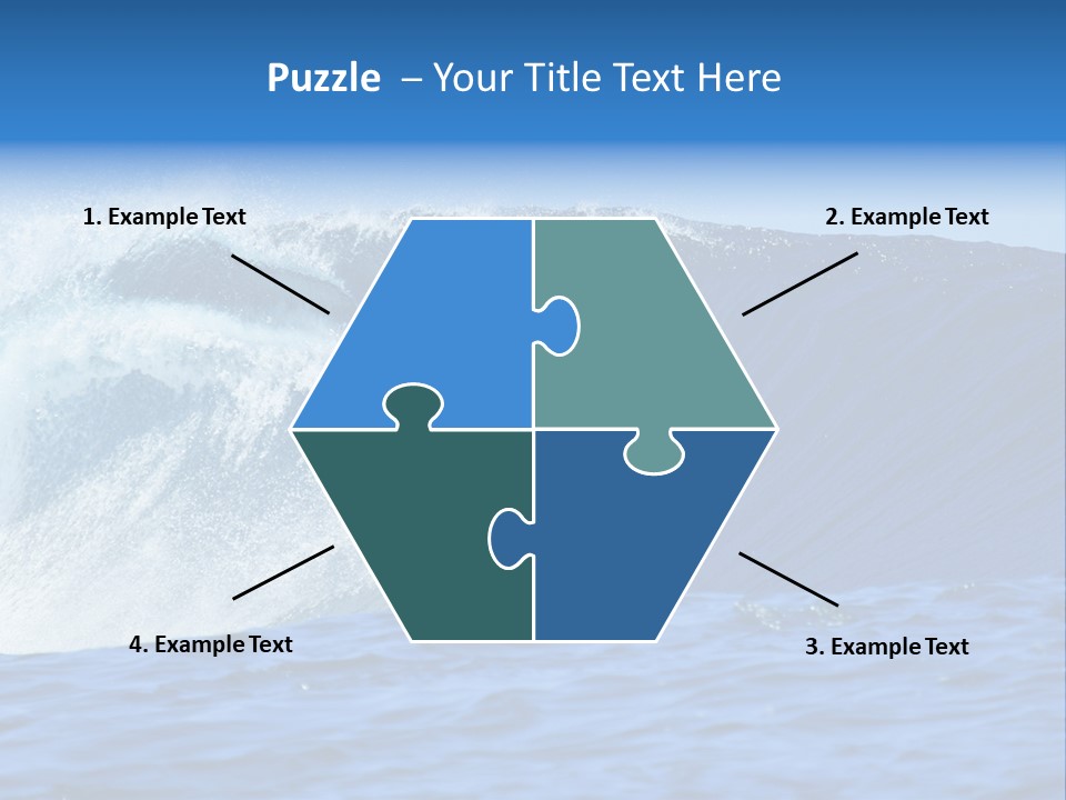 Lifestyle Sky Surfer PowerPoint Template