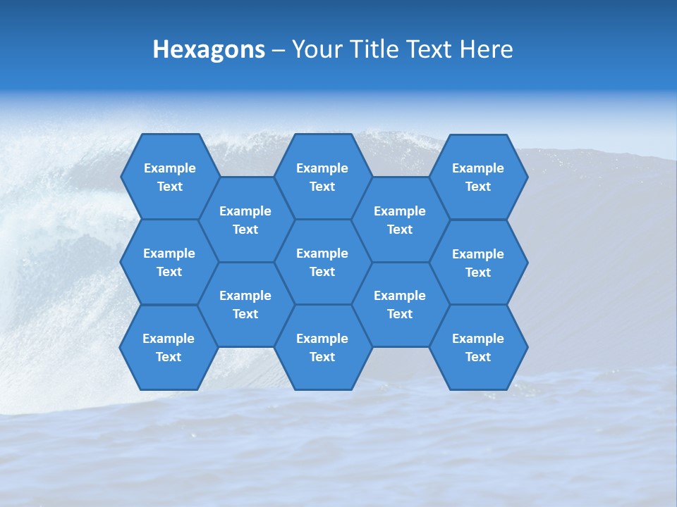 Lifestyle Sky Surfer PowerPoint Template