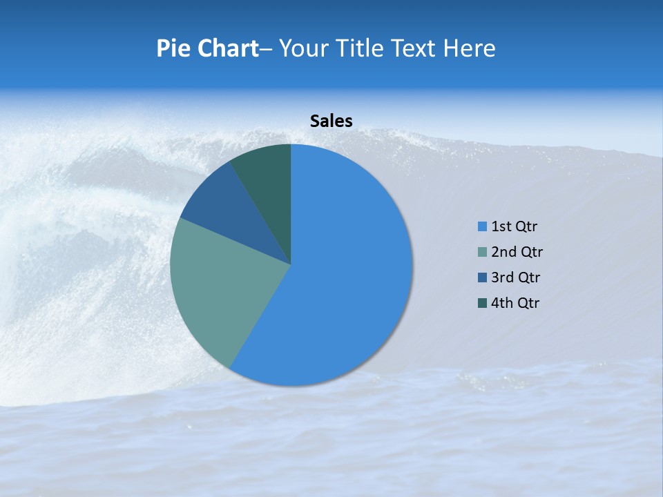 Lifestyle Sky Surfer PowerPoint Template