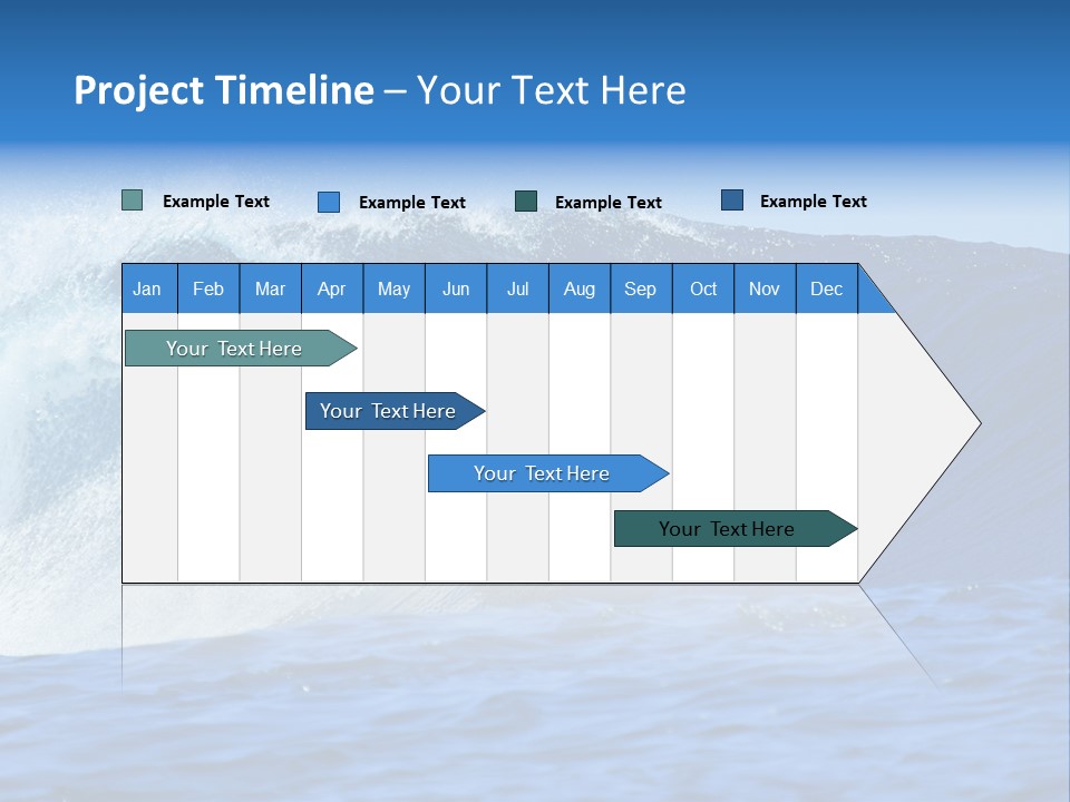 Lifestyle Sky Surfer PowerPoint Template