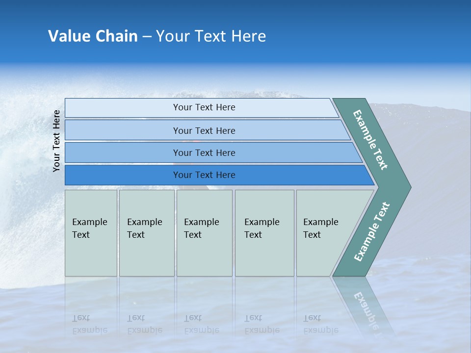 Lifestyle Sky Surfer PowerPoint Template