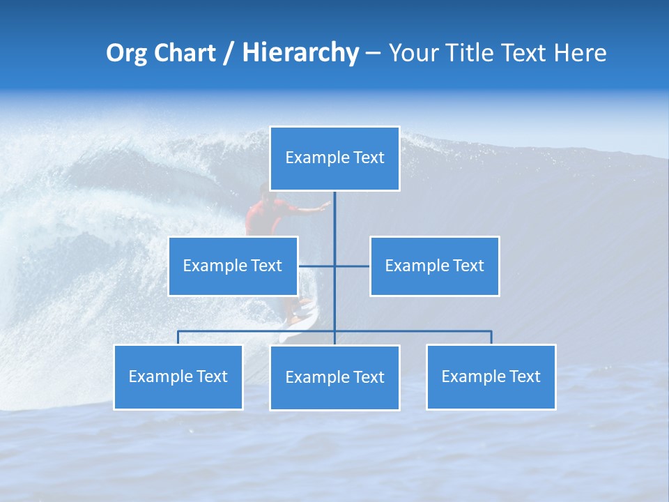 Lifestyle Sky Surfer PowerPoint Template