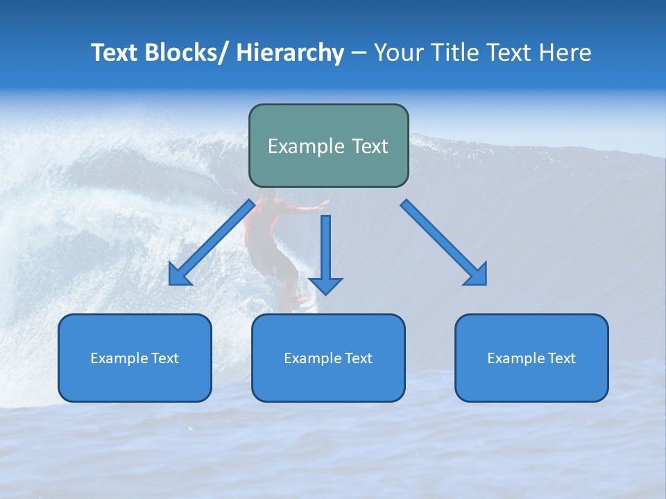 Lifestyle Sky Surfer PowerPoint Template