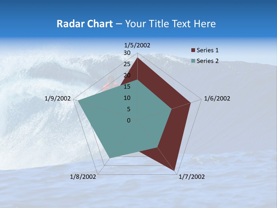 Lifestyle Sky Surfer PowerPoint Template