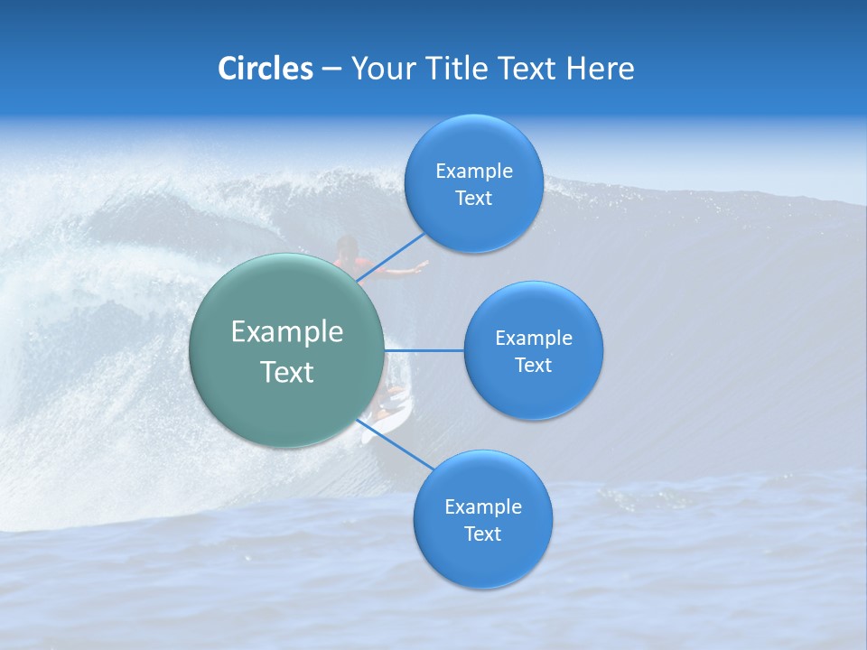 Lifestyle Sky Surfer PowerPoint Template