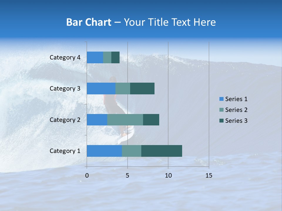 Lifestyle Sky Surfer PowerPoint Template