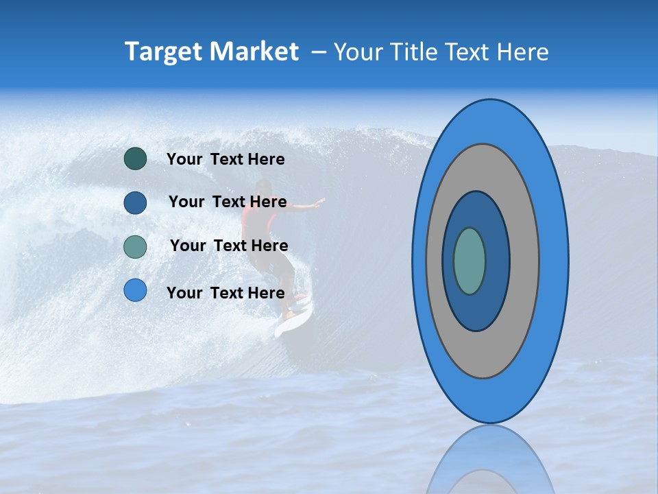 Lifestyle Sky Surfer PowerPoint Template