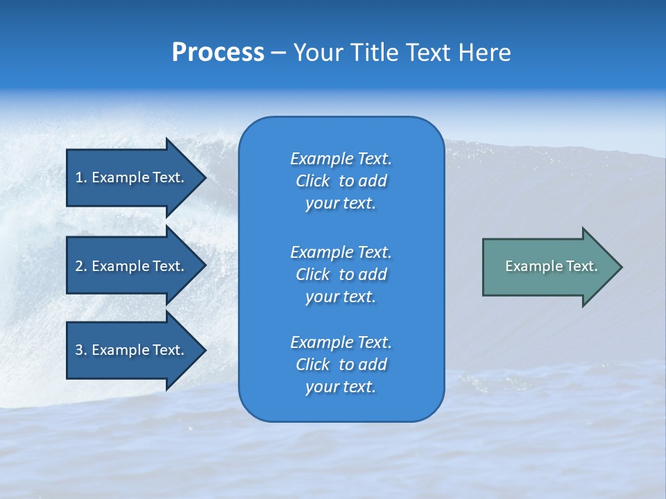 Lifestyle Sky Surfer PowerPoint Template
