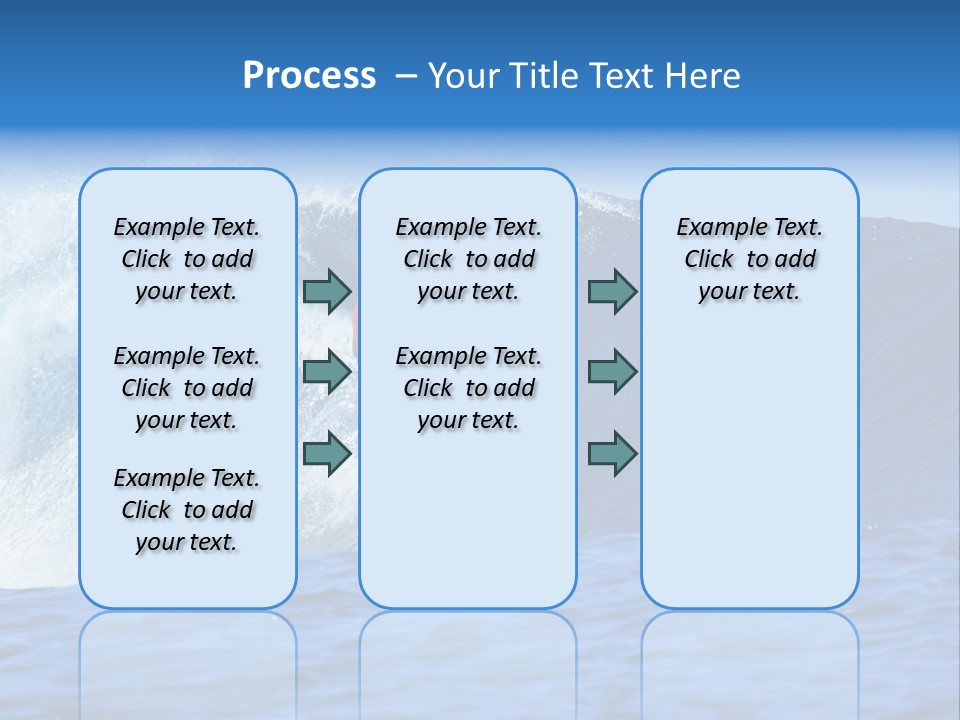 Lifestyle Sky Surfer PowerPoint Template