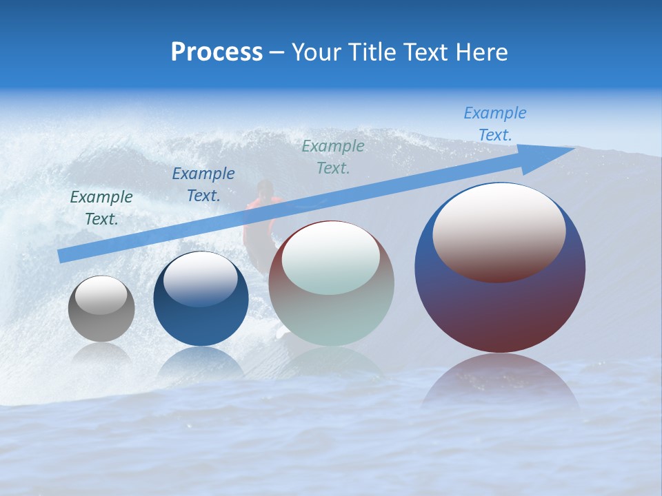 Lifestyle Sky Surfer PowerPoint Template