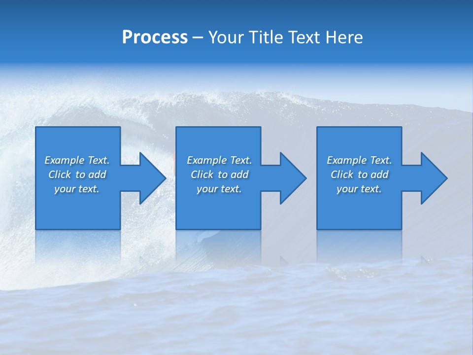 Lifestyle Sky Surfer PowerPoint Template