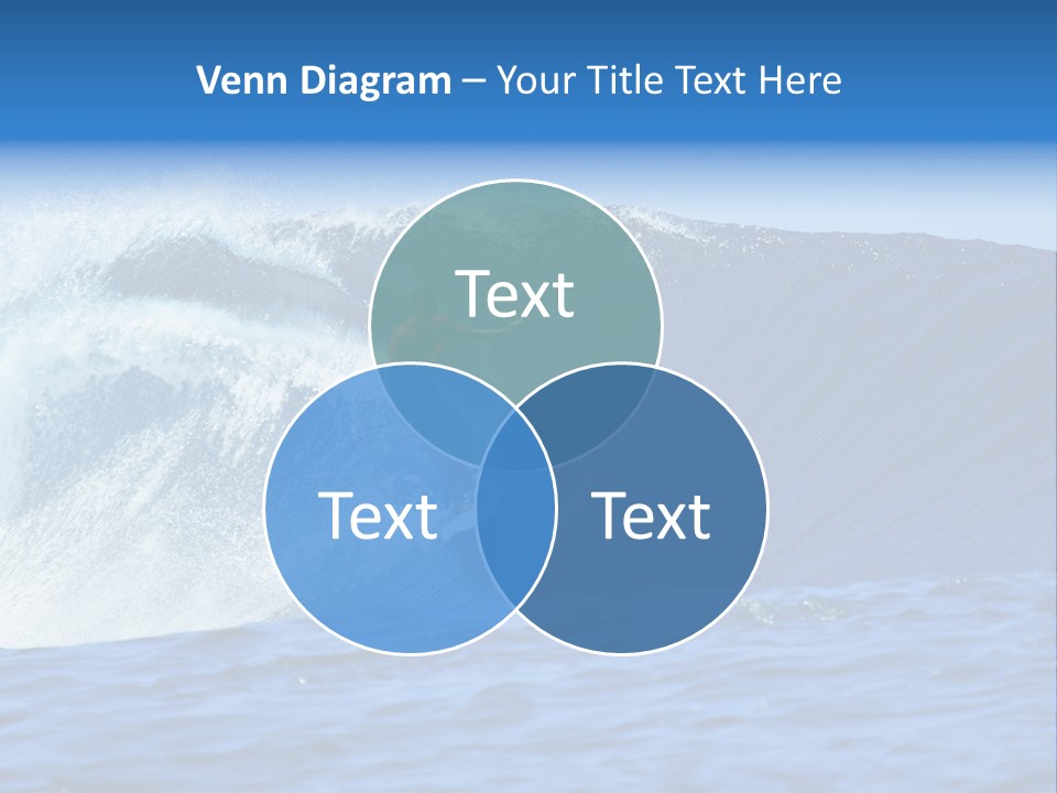 Lifestyle Sky Surfer PowerPoint Template