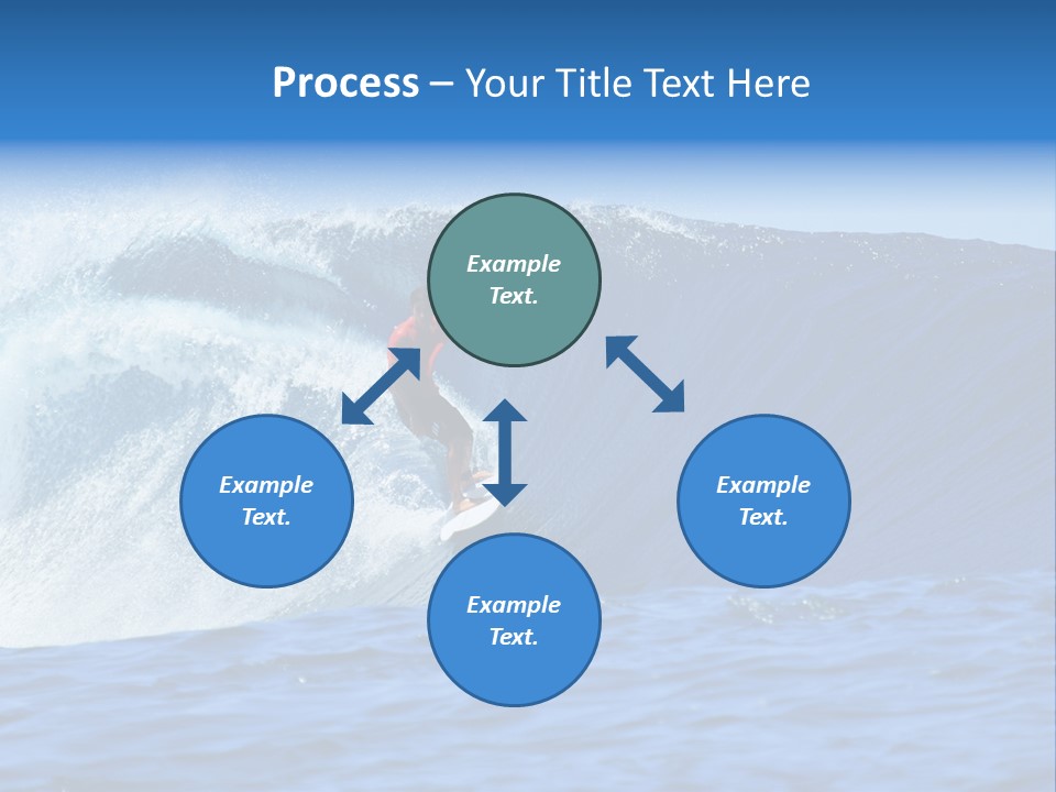 Lifestyle Sky Surfer PowerPoint Template