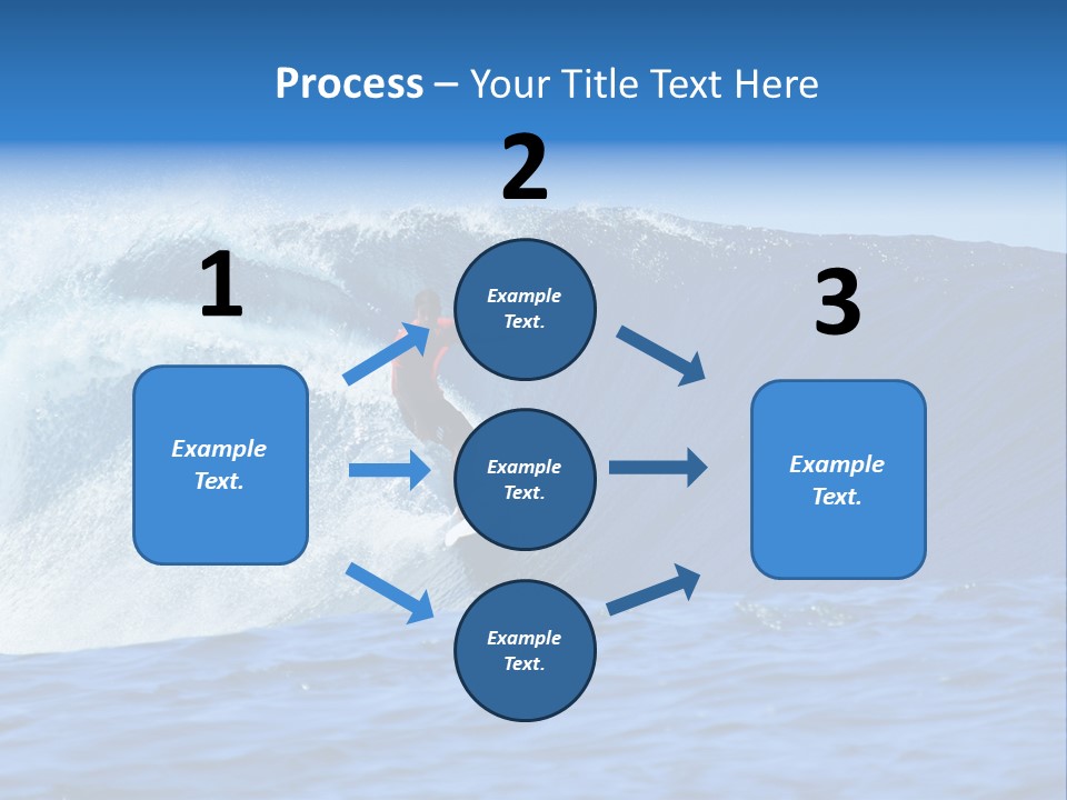Lifestyle Sky Surfer PowerPoint Template