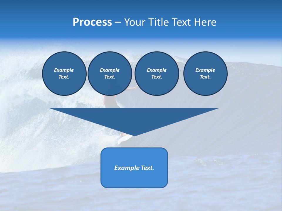Lifestyle Sky Surfer PowerPoint Template