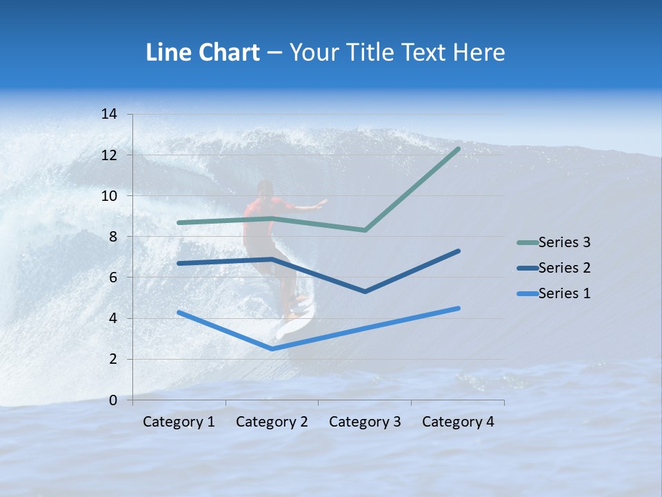 Lifestyle Sky Surfer PowerPoint Template