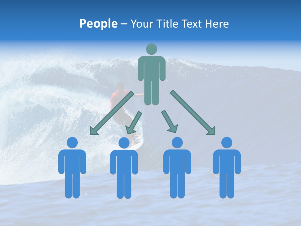 Lifestyle Sky Surfer PowerPoint Template