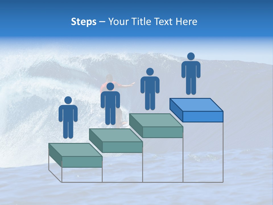 Lifestyle Sky Surfer PowerPoint Template