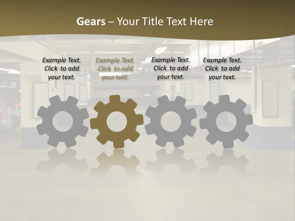 Riga House Warning PowerPoint Template