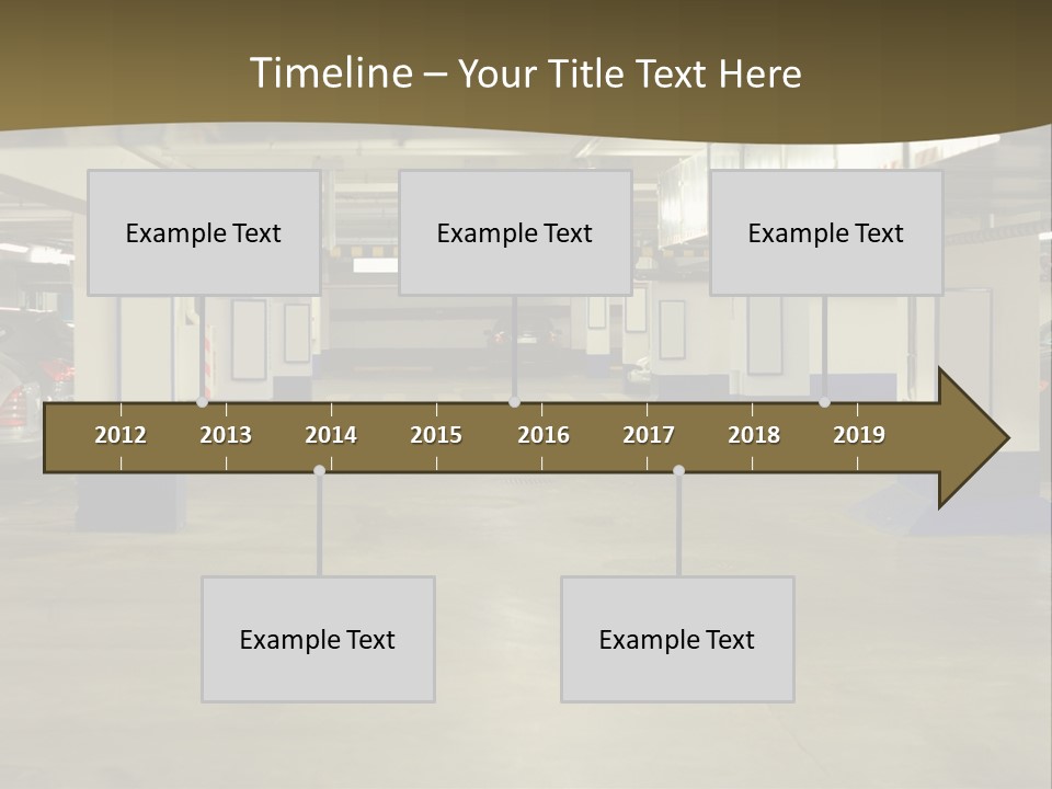 Riga House Warning PowerPoint Template